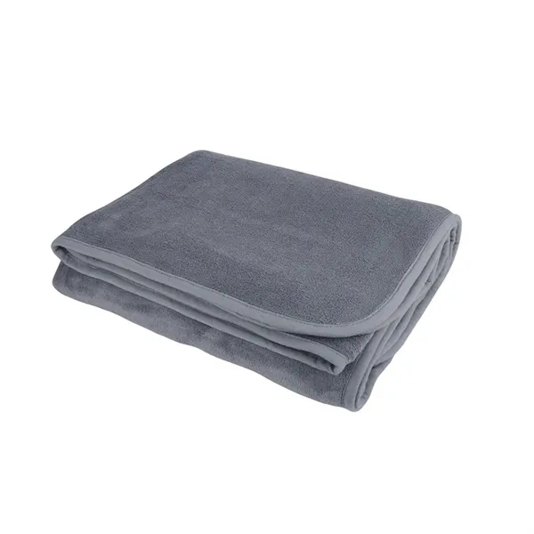 Brookshire Micro-Plush Blanket... from ASI 67866 Logomark/Valumark
