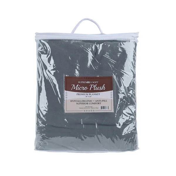 Brookshire Micro-Plush Blanket... from ASI 67866 Logomark/Valumark