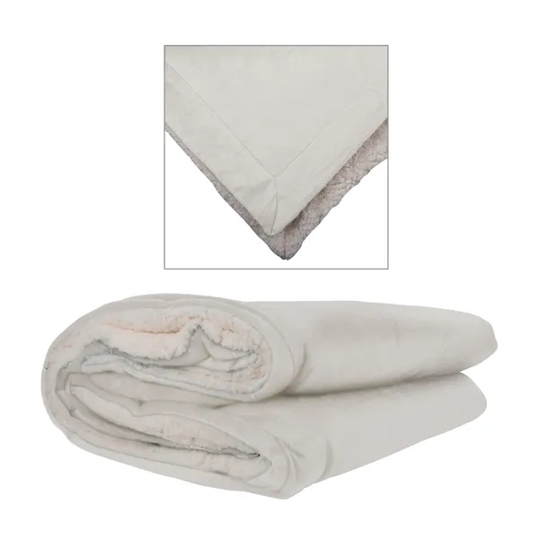 Stonebridge Micro Mink Sherpa Blanket... from ASI 67866 Logomark/Valumark