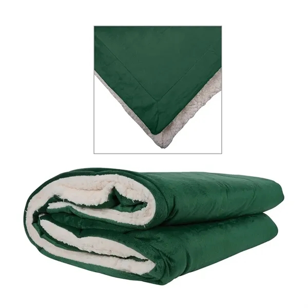 Stonebridge Micro Mink Sherpa Blanket... from ASI 67866 Logomark/Valumark