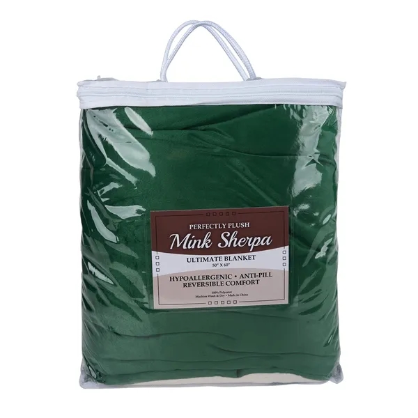 Stonebridge Micro Mink Sherpa Blanket... from ASI 67866 Logomark/Valumark