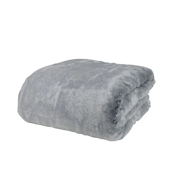 Charleston 50" x 60" Faux Fur Throw... from ASI 67866 Logomark/Valumark