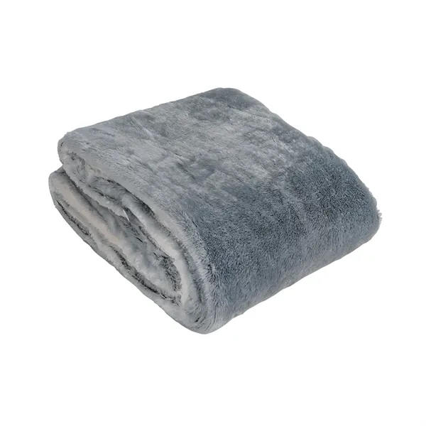 Charleston 50" x 60" Faux Fur Throw... from ASI 67866 Logomark/Valumark