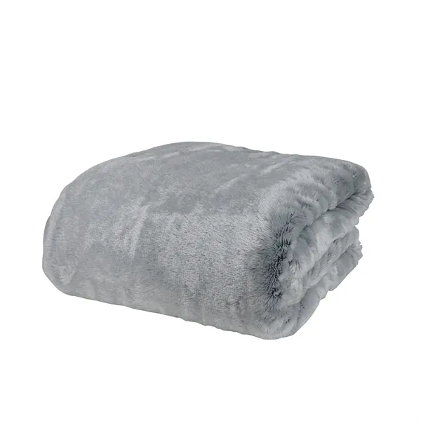 Charleston 50" x 60" Faux Fur Throw... from ASI 67866 Logomark/Valumark
