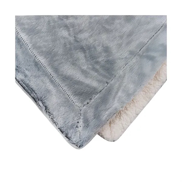 Charleston 50" x 60" Faux Fur Throw... from ASI 67866 Logomark/Valumark