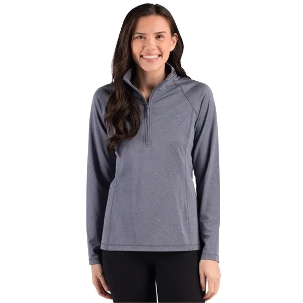 Clique Dash Recycled Womens Quarter Zip Pullover... from ASI 47965 Cutter & Buck