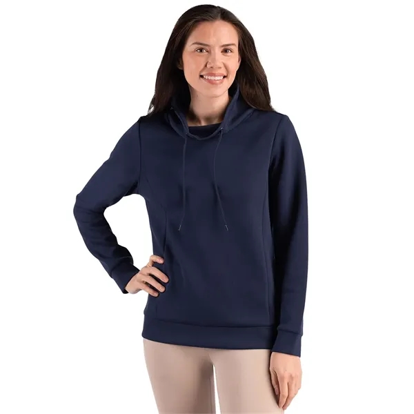 Clique Haven Recycled Womens High Collar Pullover Sweatshirt... from ASI 47965 Cutter & Buck