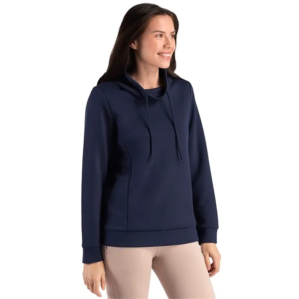 Clique Haven Recycled Womens High Collar Pullover Sweatshirt... from ASI 47965 Cutter & Buck