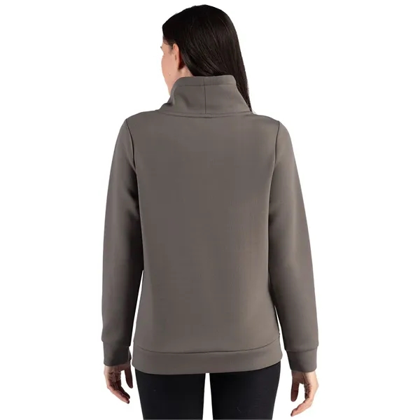 Clique Haven Recycled Womens High Collar Pullover Sweatshirt... from ASI 47965 Cutter & Buck