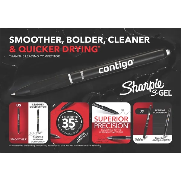 Experience a high-performance gel pen with the Sharpie S-Gel.  Ink... from ASI 56070 Gemline / Gemline®