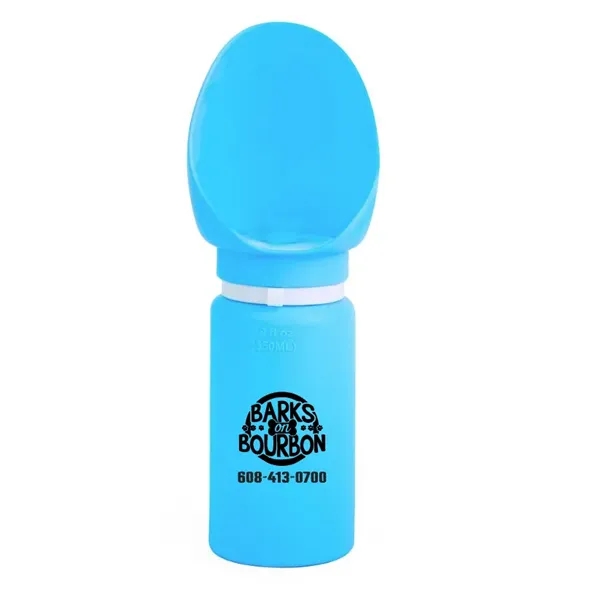 Foldable pet travel water Bottle with leak-proof design, wide bowl, and... from ASI 72657 Active Life Promo / Active Life