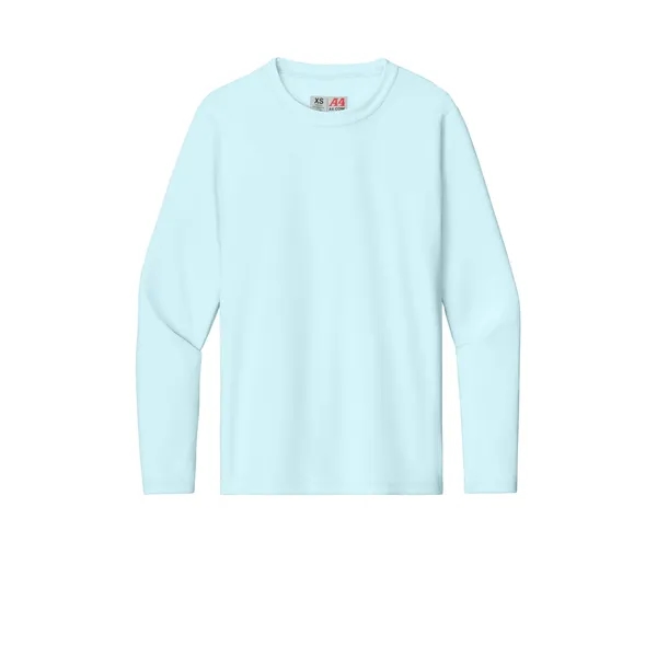 A4 Youth Cooling Performance Long Sleeve Tee... from ASI 84863 SanMar