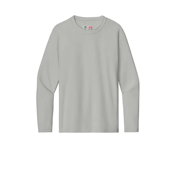 A4 Youth Cooling Performance Long Sleeve Tee... from ASI 84863 SanMar