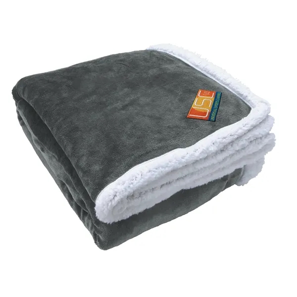 Oversize Sherpa Blanket... from ASI 40480 Koozie Group