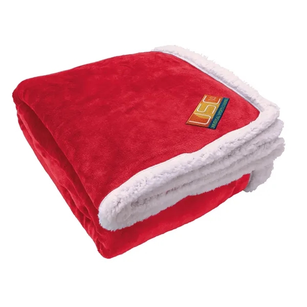 Oversize Sherpa Blanket... from ASI 40480 Koozie Group