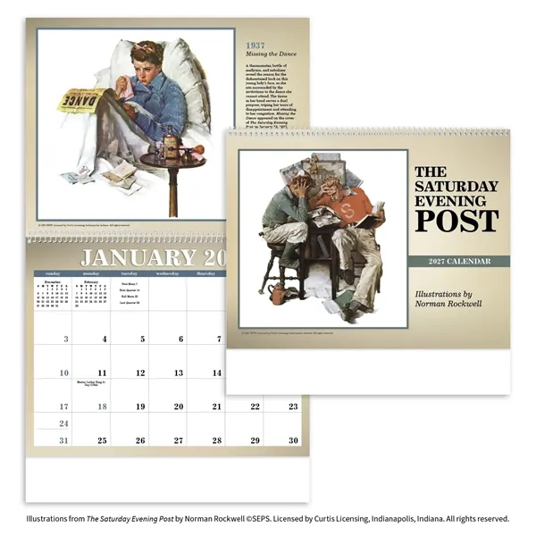 The Saturday Evening Post... from ASI 40480 Koozie Group / Norwood Triumph Calendar