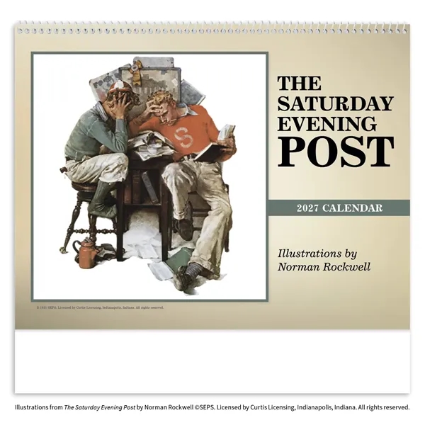 The Saturday Evening Post... from ASI 40480 Koozie Group / Norwood Triumph Calendar