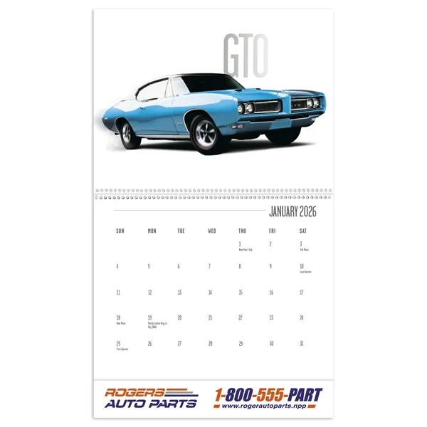 Classic Muscle Cars... from ASI 40480 Koozie Group / Norwood Triumph Calendar