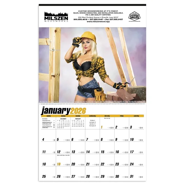 Dream Builders... from ASI 40480 Koozie Group / Norwood Triumph Calendar