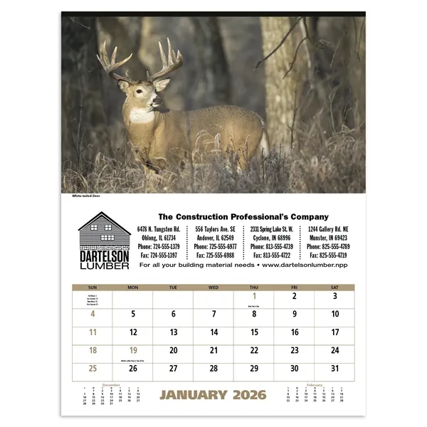 North American Wildlife... from ASI 40480 Koozie Group / Norwood Triumph Calendar