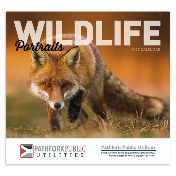 Wildlife Portraits - Stapled... from ASI 40480 Koozie Group / Norwood Triumph Calendar