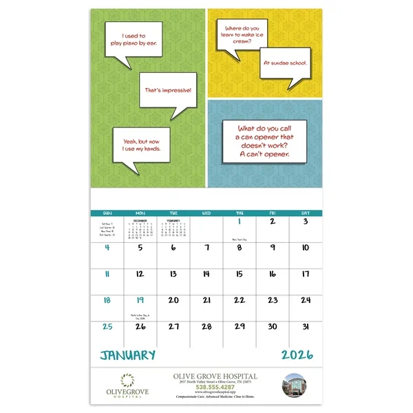 Dad Jokes - Stapled... from ASI 40480 Koozie Group / Norwood Triumph Calendar