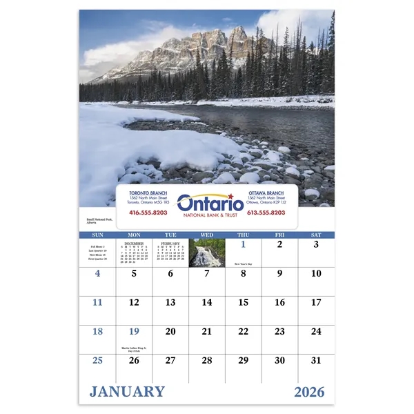 Scenic Canada - Window... from ASI 40480 Koozie Group / Norwood Triumph Calendar