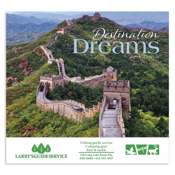 Destination Dreams® Appointment Calendar - Stapled... from ASI 40480 Koozie Group / HotLine®