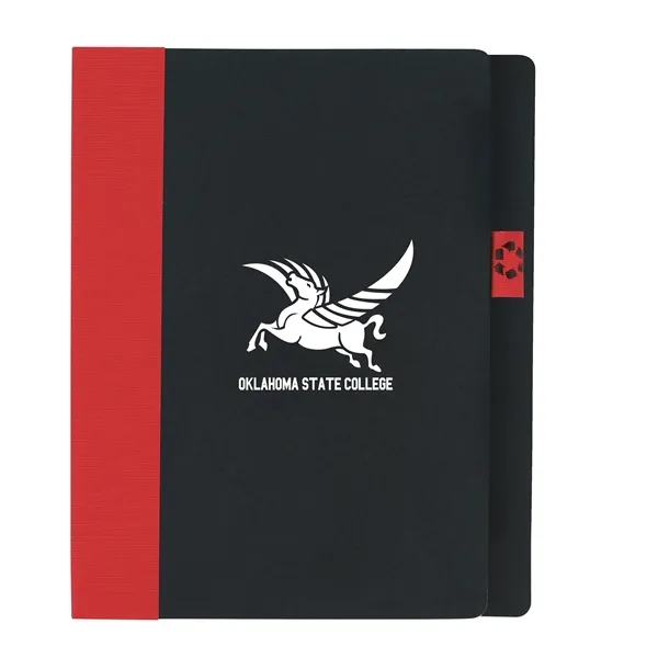 5'' x 7'' ECO Notebook with Flags... from ASI 40480 Koozie Group / Norwood