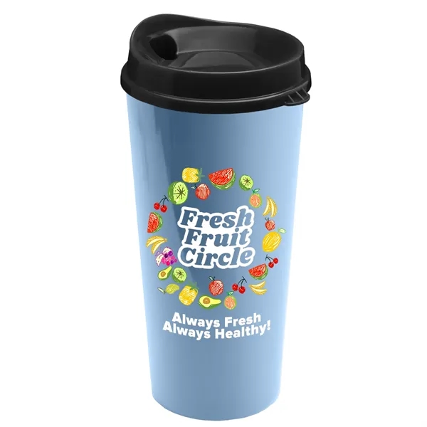 The Roadmaster - 20 oz. Travel Tumbler with Auto Sip Lid... from ASI 40480 Koozie Group