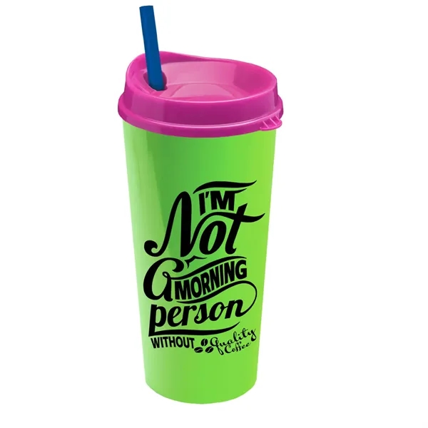 The Roadmaster - 20 oz. Travel Tumbler with Sip Lid &... from ASI 40480 Koozie Group
