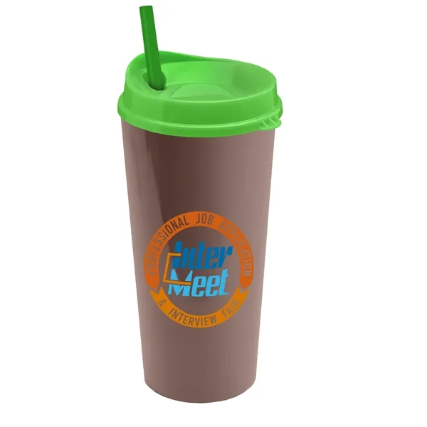 The Roadmaster - 20 oz. Travel Tumbler with Sip Lid &... from ASI 40480 Koozie Group