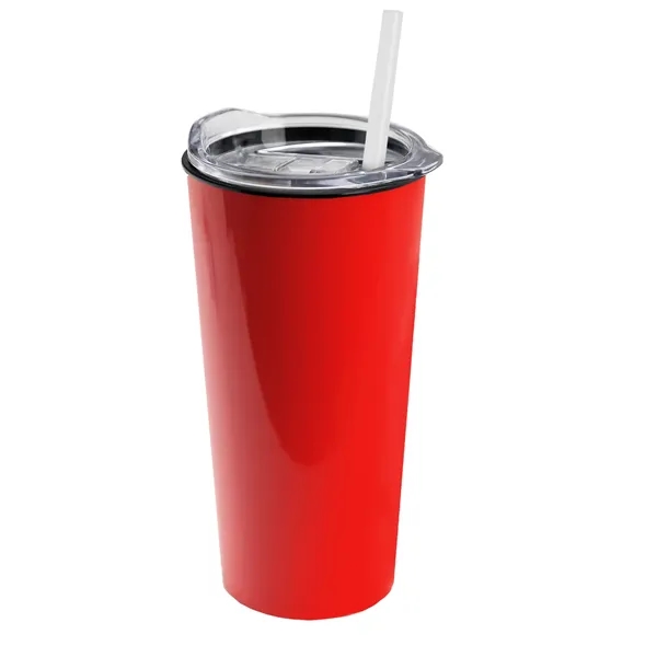 The Roadmaster - 18 oz. Travel Tumbler with Clear lid and... from ASI 40480 Koozie Group