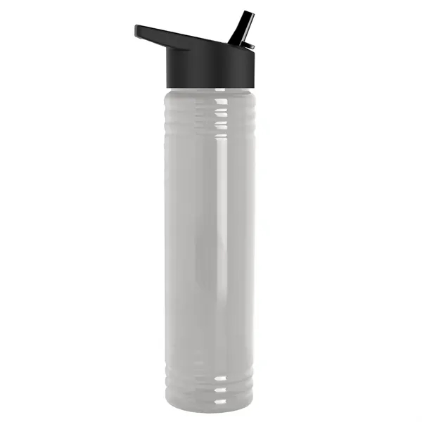 32 oz. Transparent Bottle with Flip Straw lid. Slim Cylinder Design... from ASI 40480 Koozie Group