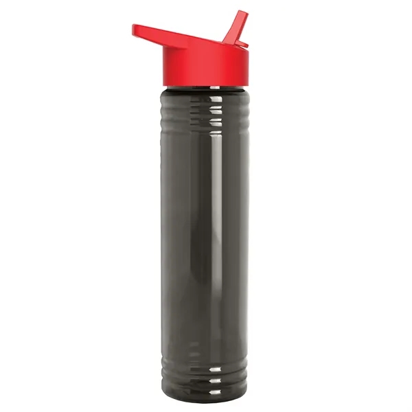 32 oz. Transparent Bottle with Flip Straw lid. Slim Cylinder Design... from ASI 40480 Koozie Group