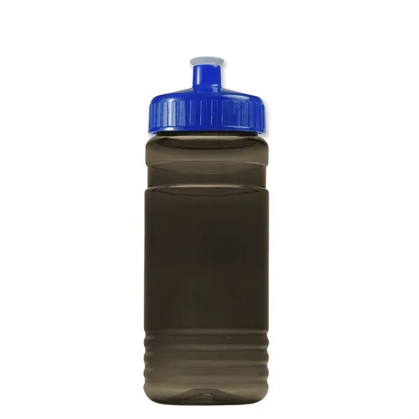 Transparent sports bottle, 20 oz. Straight-wall design with Push-Pull lid. Molded... from ASI 40480 Koozie Group