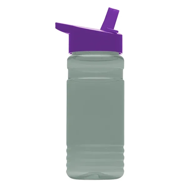 Big Grip 20 oz. Transparent Bottle -Flip Straw Lid... from ASI 40480 Koozie Group