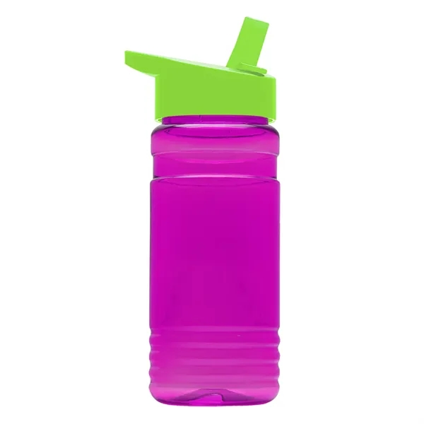 Big Grip 20 oz. Transparent Bottle -Flip Straw Lid... from ASI 40480 Koozie Group
