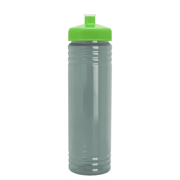 24 oz. Slim Fit UpCycle rPET Bottle with Push-Pull Lid. Molded... from ASI 40480 Koozie Group