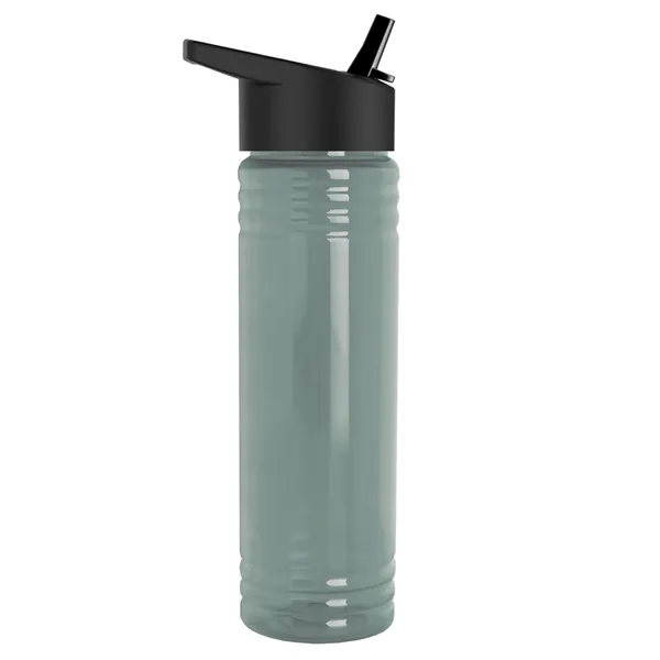Slim Cylinder Design 24 oz. UpCycle Sport Bottles with Flip Straw... from ASI 40480 Koozie Group
