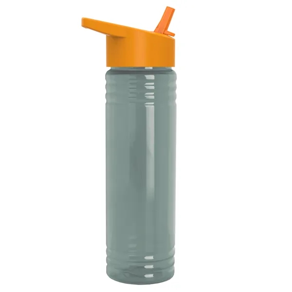 Slim Cylinder Design 24 oz. UpCycle Sport Bottles with Flip Straw... from ASI 40480 Koozie Group