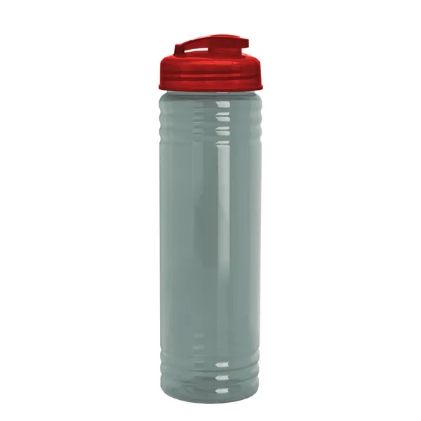 Slim Cylinder Design 24 oz. UpCycle Sport Bottles with Flip Lid.... from ASI 40480 Koozie Group
