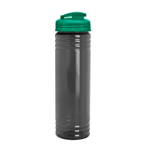 Slim Cylinder Design 24 oz. UpCycle Sport Bottles with Flip Lid.... from ASI 40480 Koozie Group