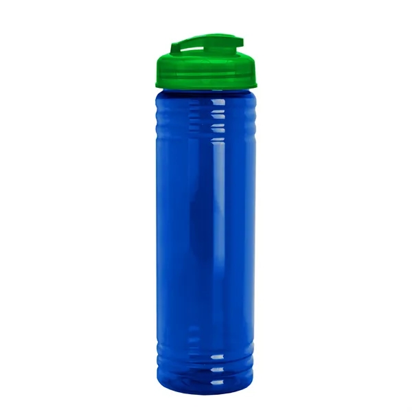 Slim Cylinder Design 24 oz. UpCycle Sport Bottles with Flip Lid.... from ASI 40480 Koozie Group