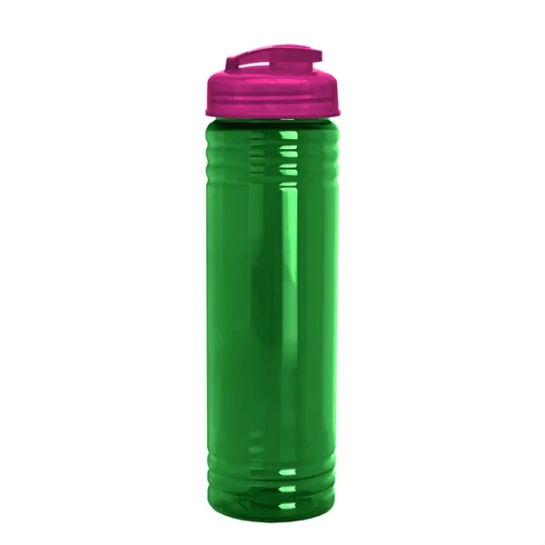 Slim Cylinder Design 24 oz. UpCycle Sport Bottles with Flip Lid.... from ASI 40480 Koozie Group