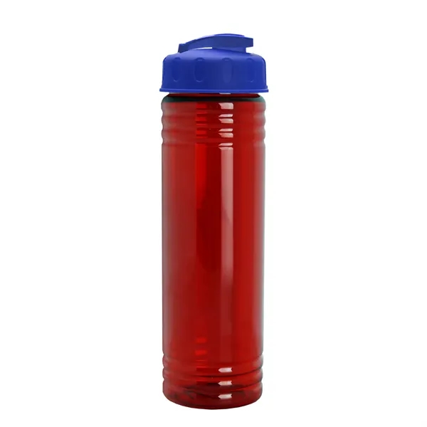 Slim Cylinder Design 24 oz. UpCycle Sport Bottles with Flip Lid.... from ASI 40480 Koozie Group