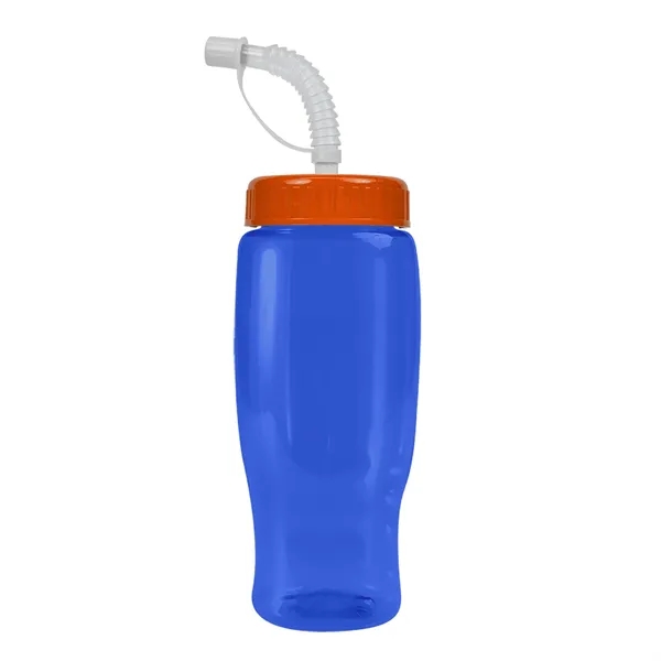Garyline® Poly+ Recycled Bottle with Straw Lid - 27 oz.... from ASI 40480 Koozie Group