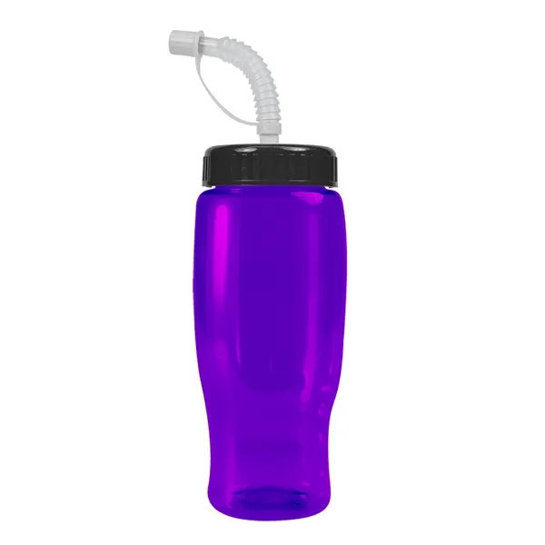 Garyline® Poly+ Recycled Bottle with Straw Lid - 27 oz.... from ASI 40480 Koozie Group