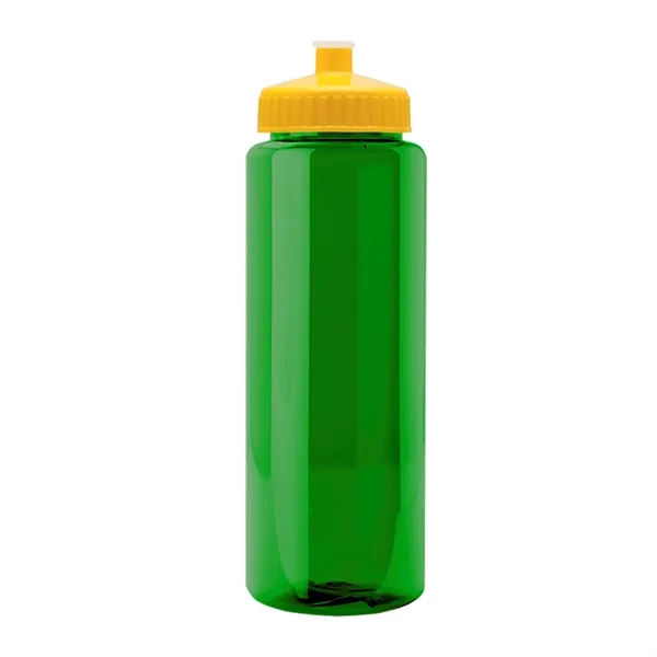 32 oz Transparent Sports Bottles with Push Pull Lid.... from ASI 40480 Koozie Group