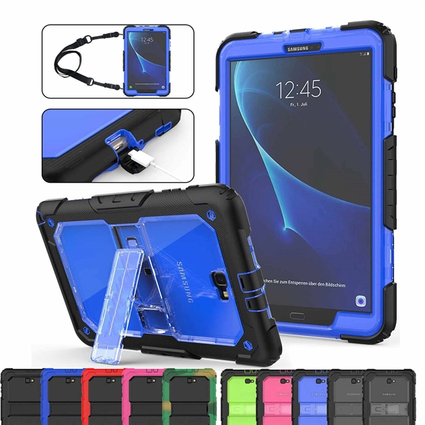 Samsung Galaxy Tab A 10.1 Hybrid Heavy Duty Case with Strap... from ASI 79909 Promotek / Promotek™
